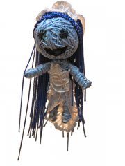 Voodoo Dolls - Blue long Hair